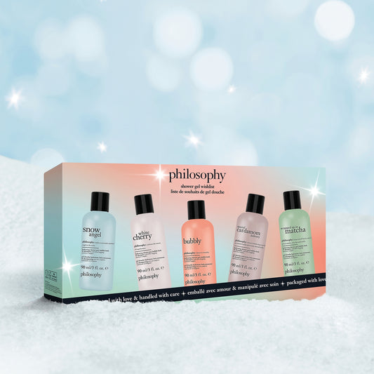 shower gel wishlist holiday gift set