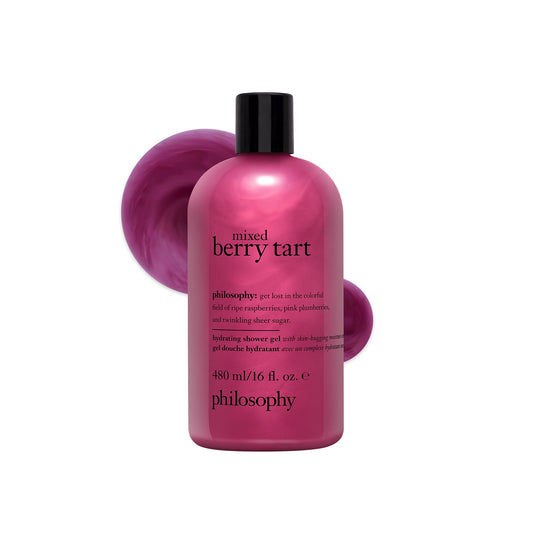 mixed berry tart hydrating shower gel