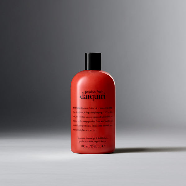 passion fruit daiquiri shampoo, shower gel & bubble bath