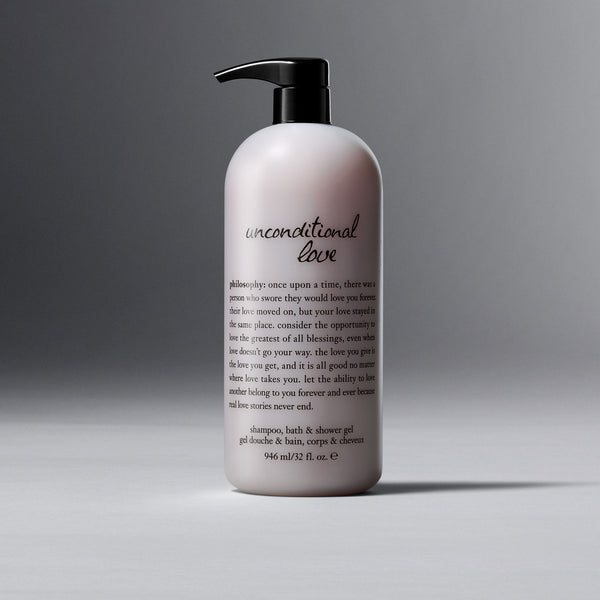 unconditional love shampoo, bath & shower gel