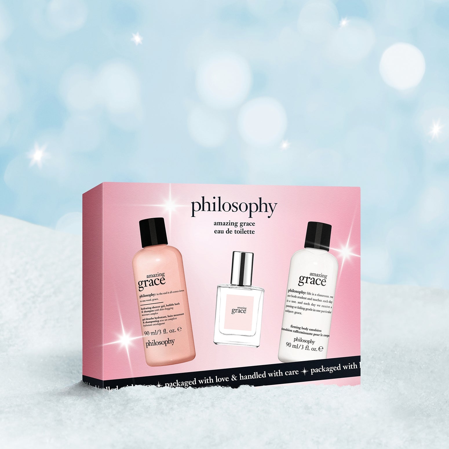 gromitページ/ プロコフィエフBOOSY＆HAUKES.等3冊セット amazing grace 3-piece travel gift set | philosophy