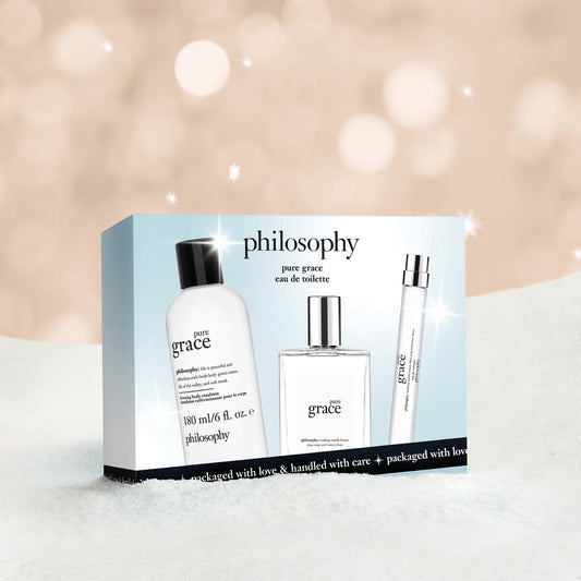 pure grace 3-piece fragrance gift set