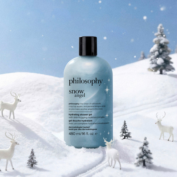 snow angel hydrating shower gel
