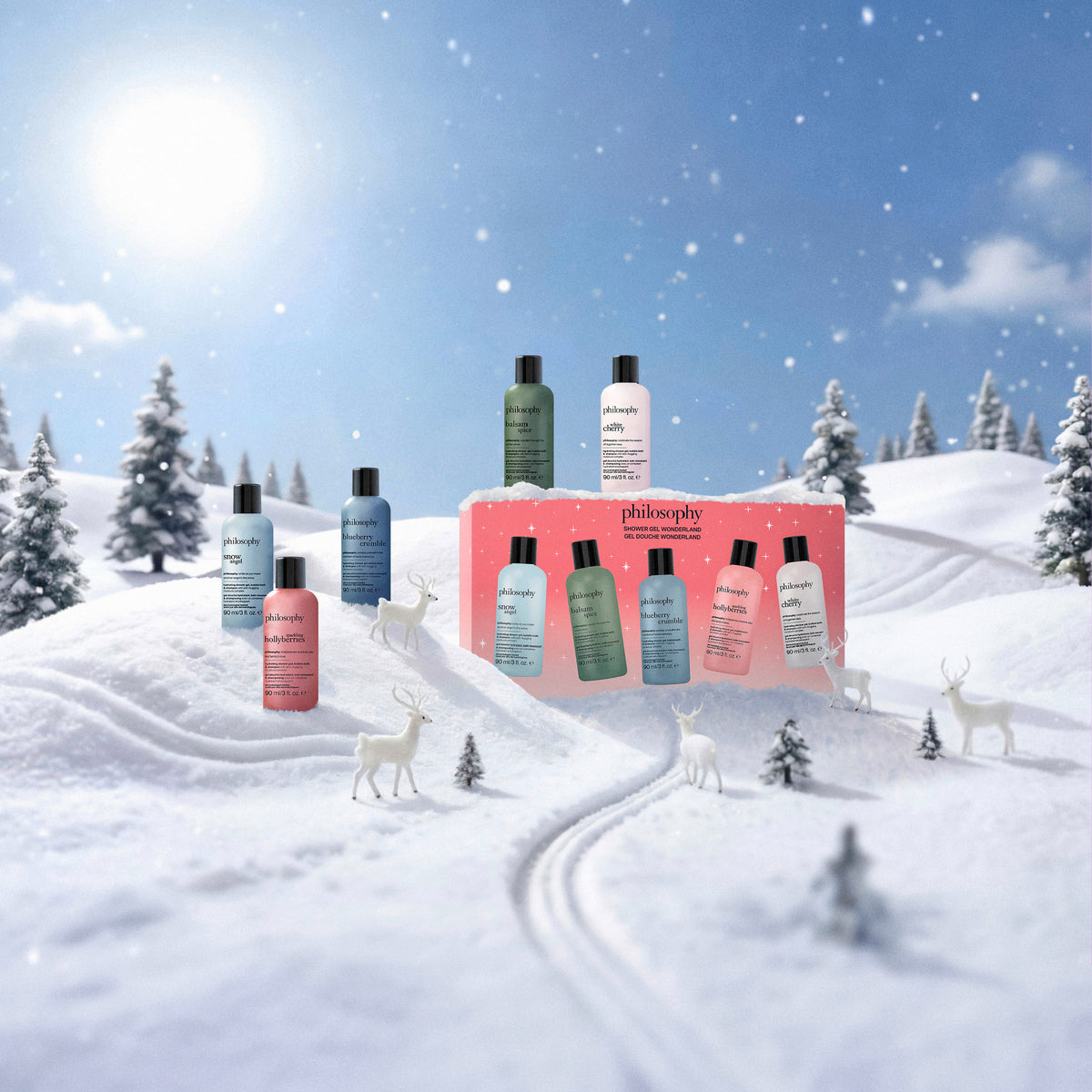 shower gel wonderland holiday gift set