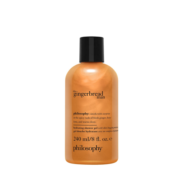 the gingerbread man hydrating shower gel