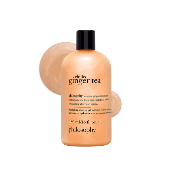 chilled ginger tea hydrating shower gel
