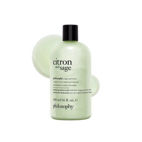 citron and sage hydrating shower gel