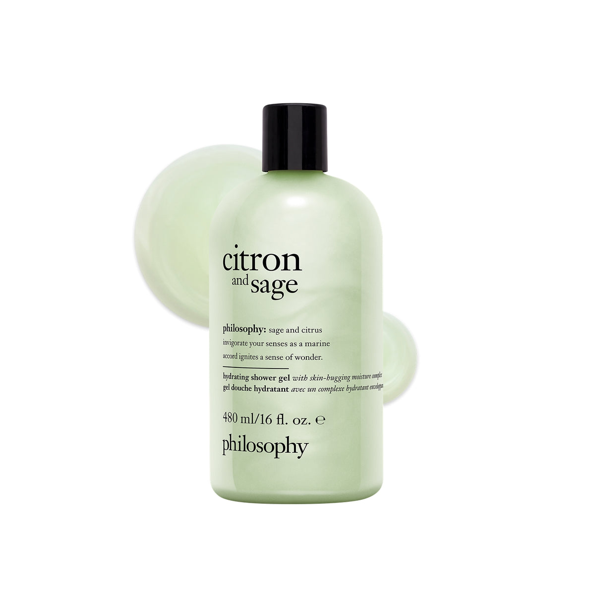 citron and sage hydrating shower gel