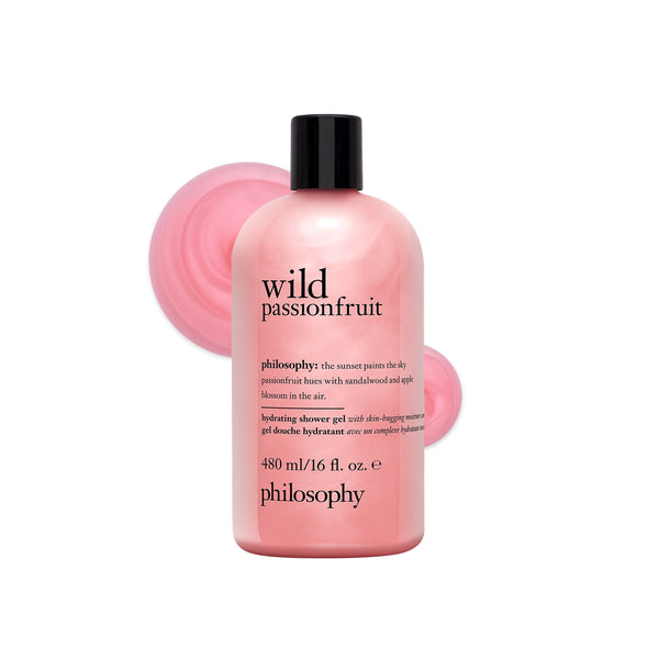 wild passionfruit hydrating shower gel