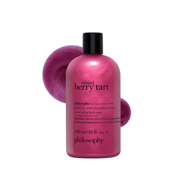 mixed berry tart hydrating shower gel