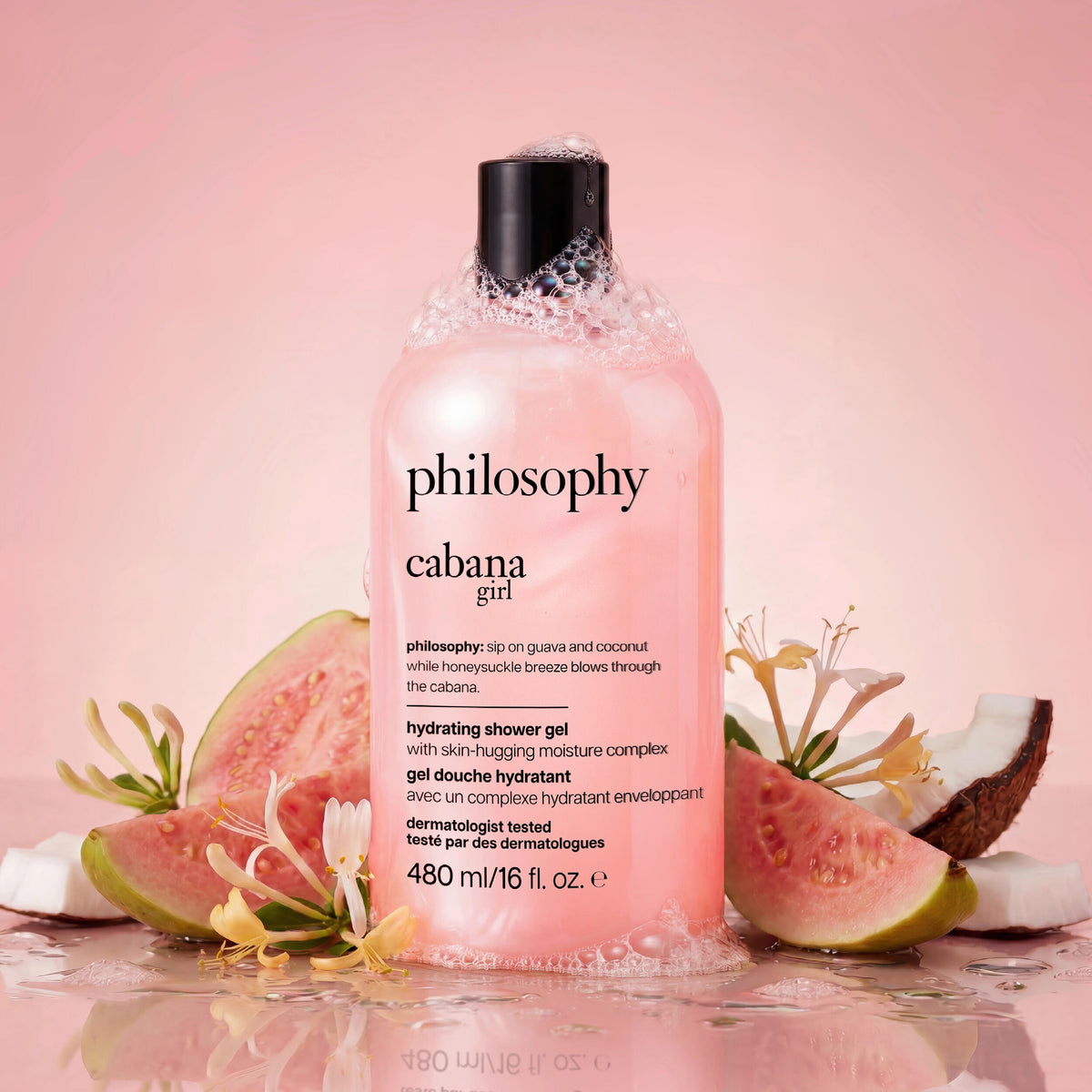 cabana girl hydrating shower gel