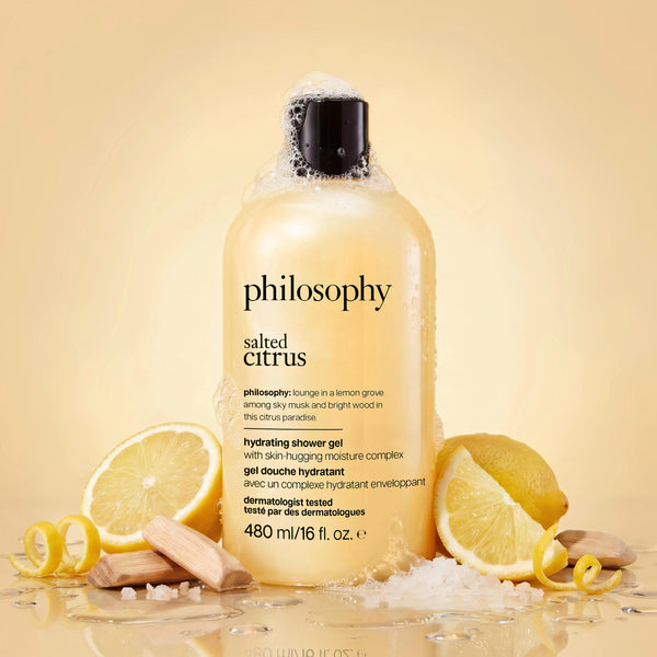 salted citrus hydrating shower gel