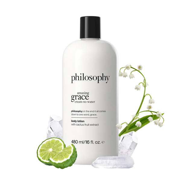 amazing grace cream-to-water body lotion