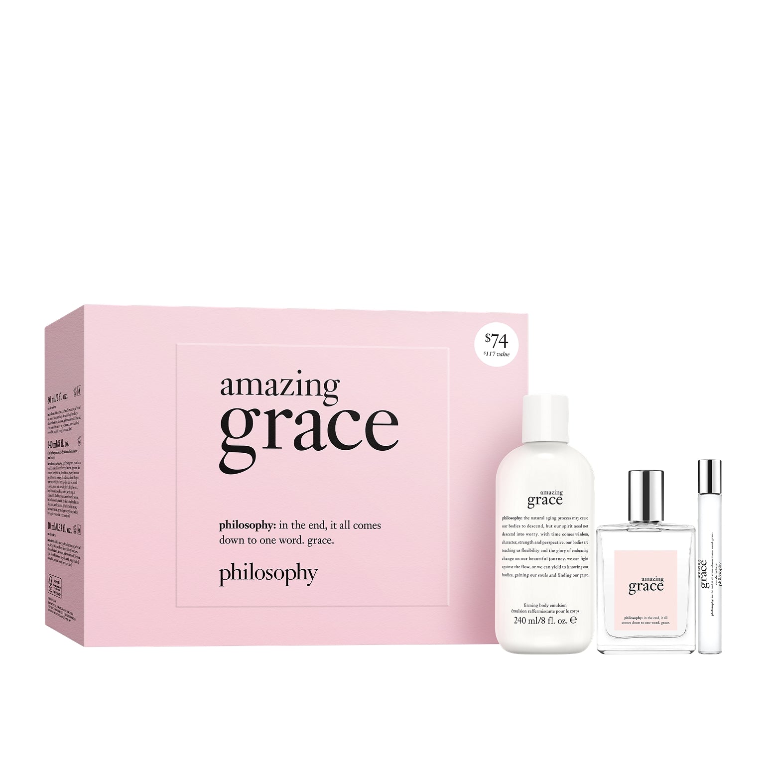 amazing grace gift set | philosophy