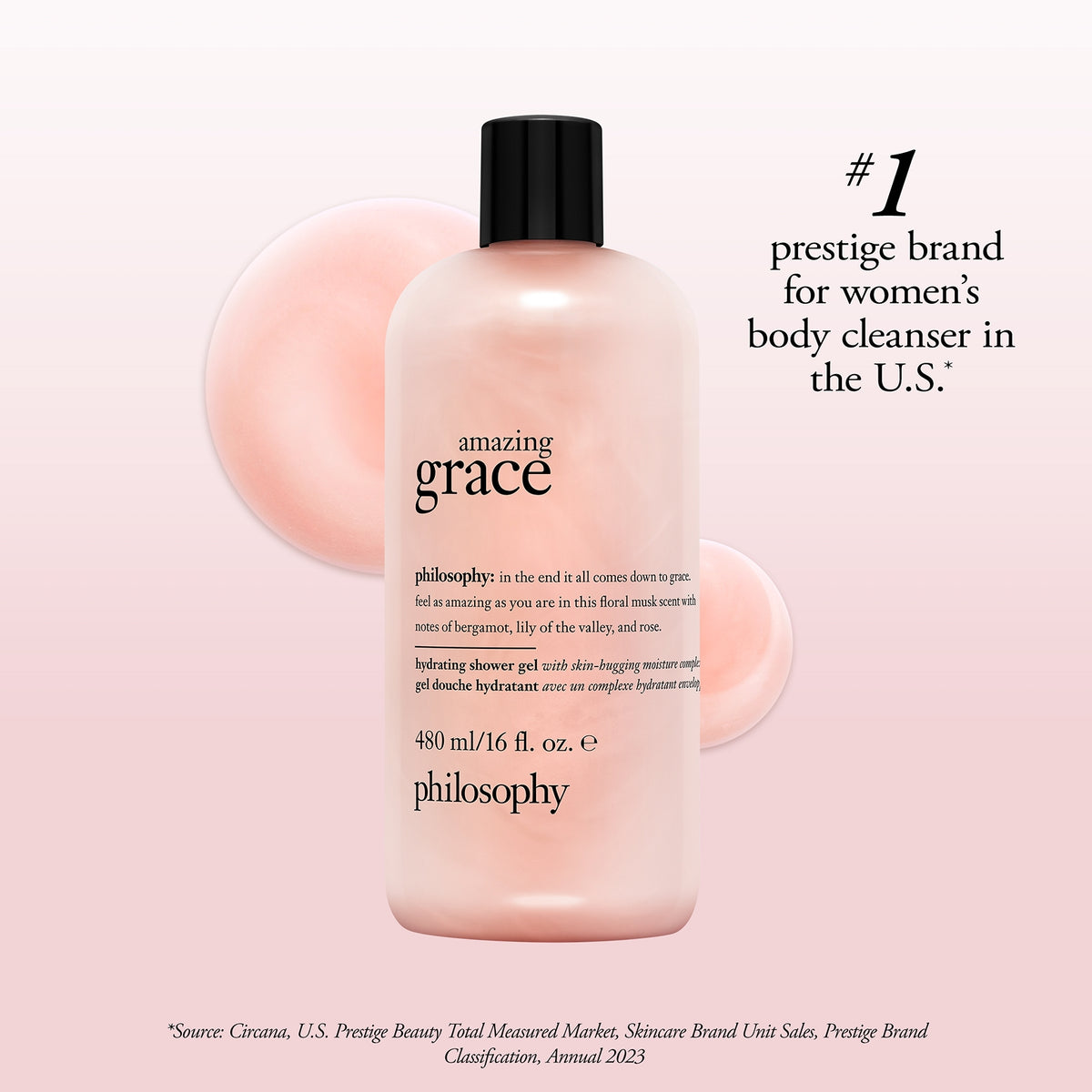 amazing grace hydrating shower gel