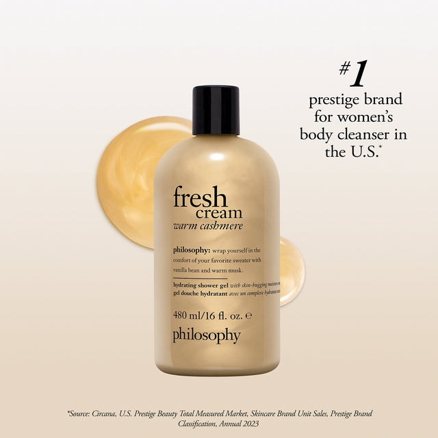 warm cashmere hydrating shower gel