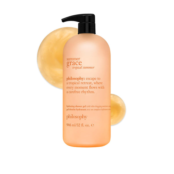 summer grace tropical summer hydrating shower gel