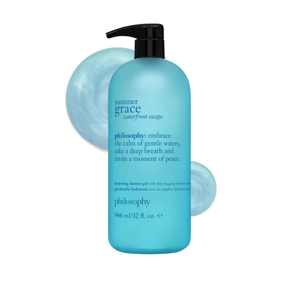 summer grace waterfront escape hydrating shower gel