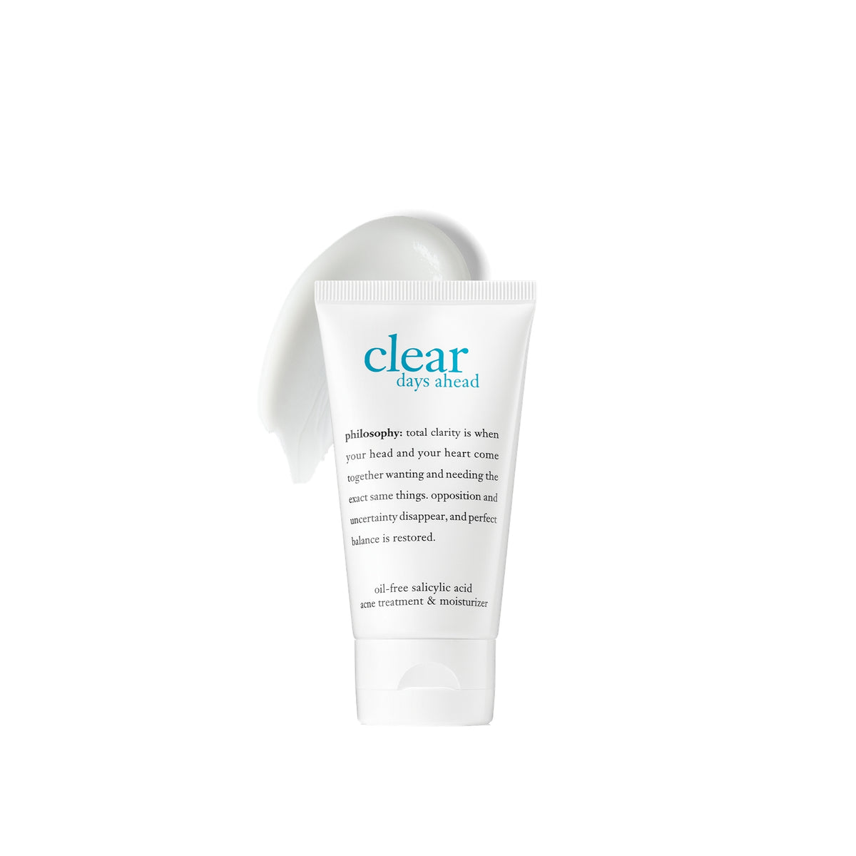 oil-free salicylic acid acne treatment & moisturizer