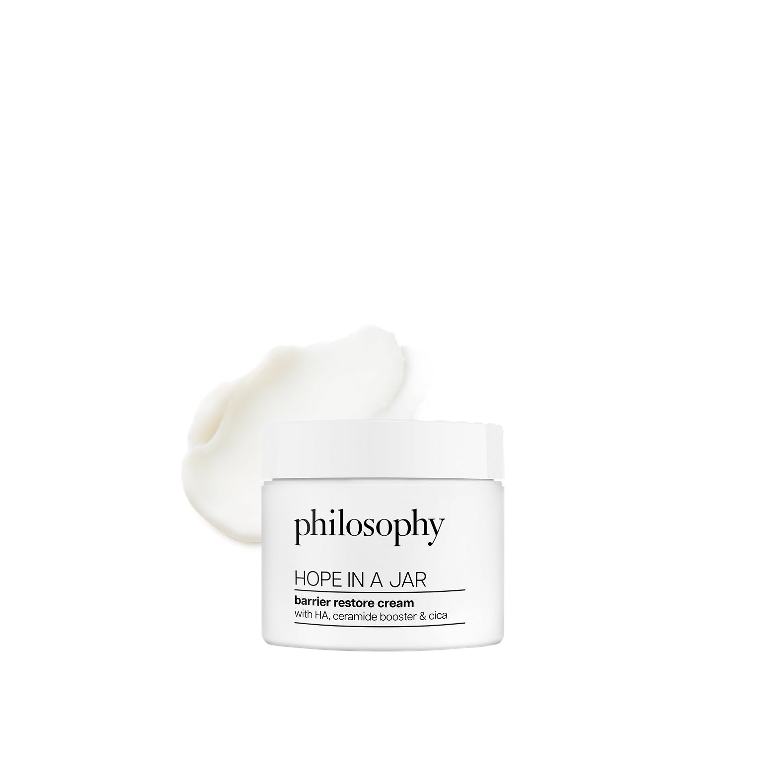 barrier restore cream | hope in a jar | philosophy