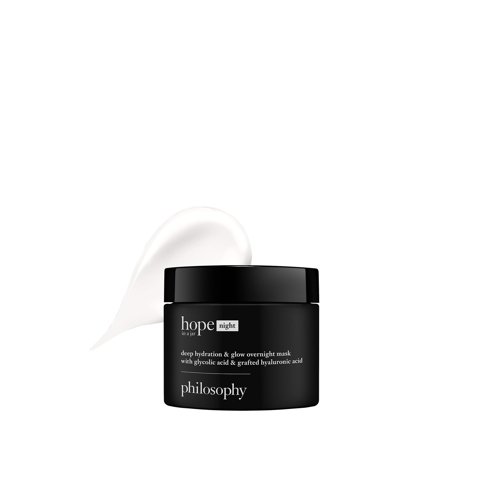 Philosophy deep hydration sleeping mask texture swatch