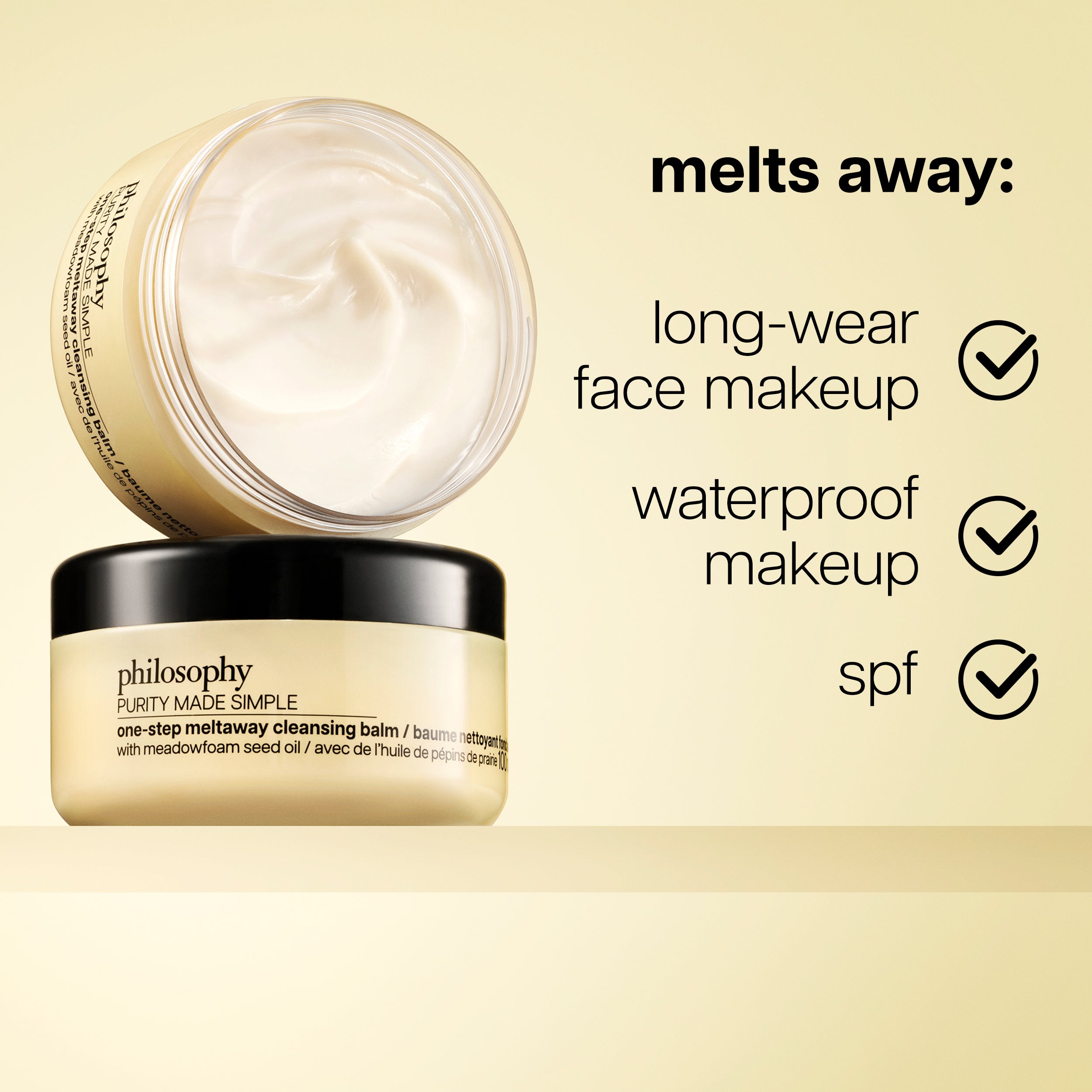 One-Step Meltaway Cleansing Balm | Makeup & Waterproof Mascara