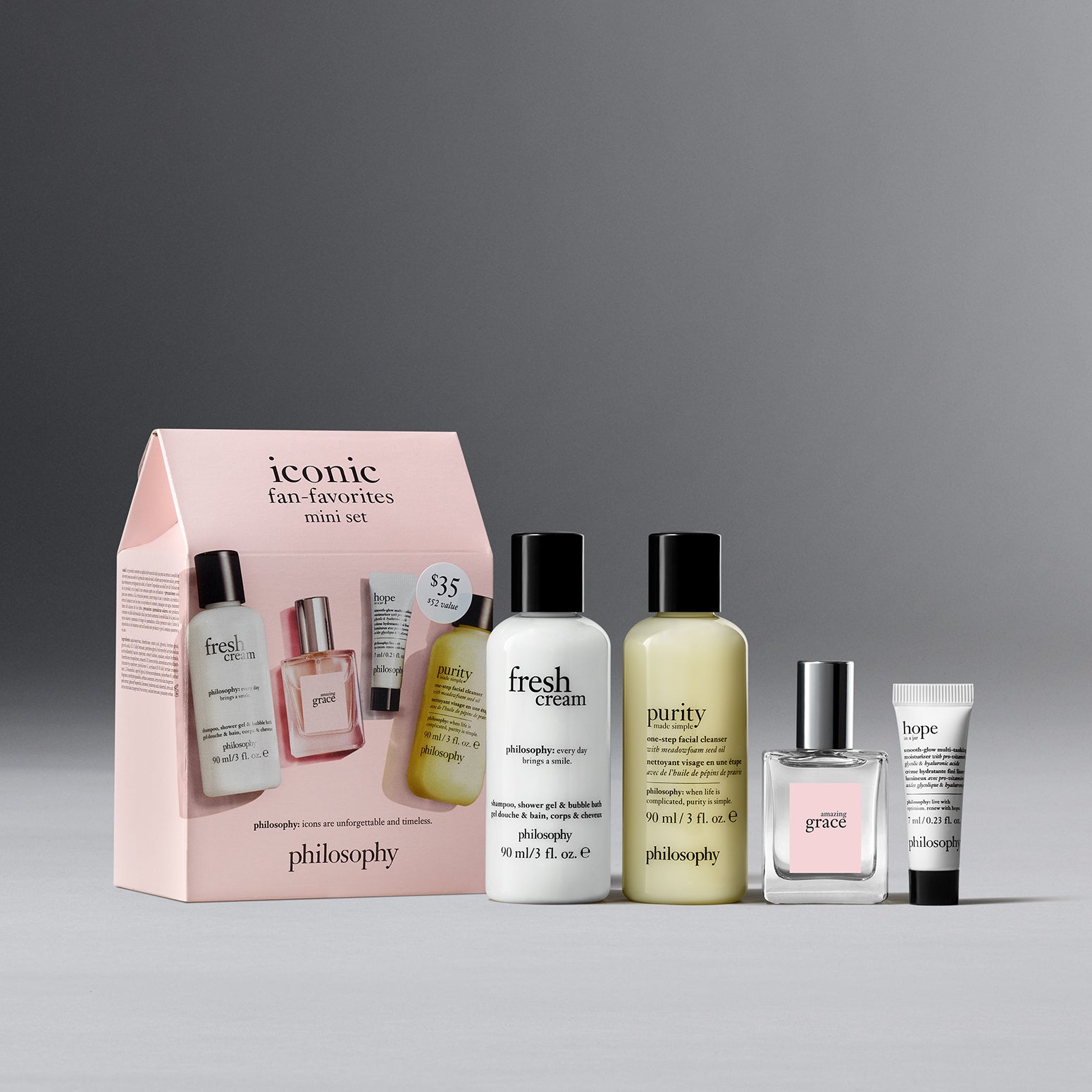 Philosophy Fresh Cream Body Lotion and Shampoo Gift Set by Philosophy |  CoolSprings Galleria